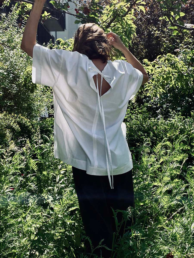 Big cotton tee - bright white