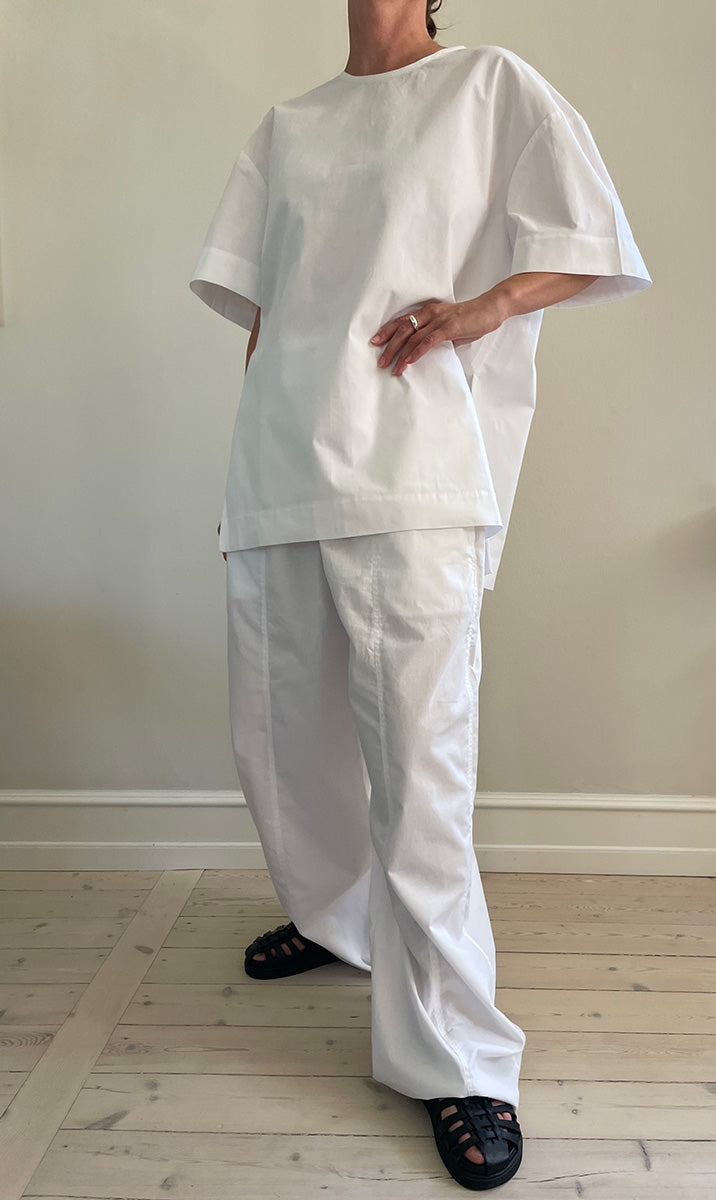 Parachute pants - bright white