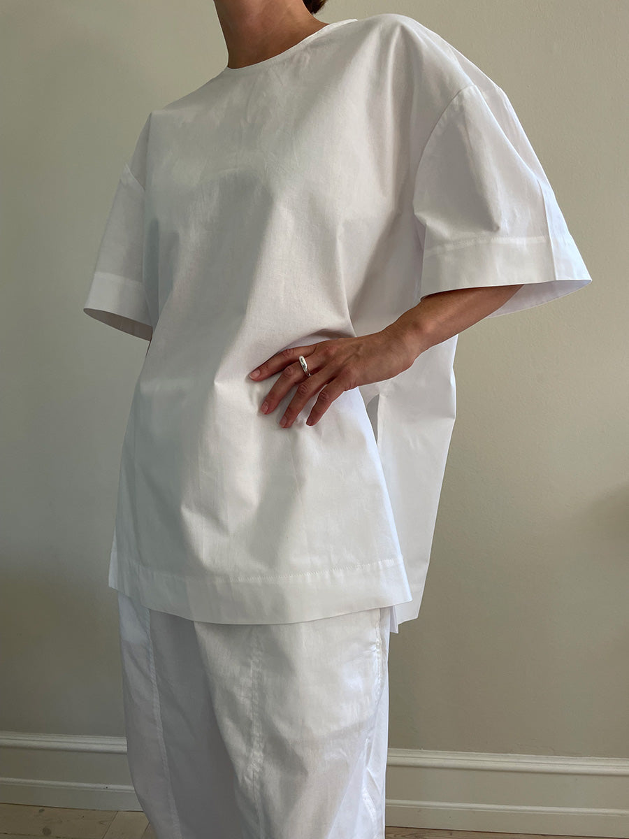 Big cotton tee - bright white