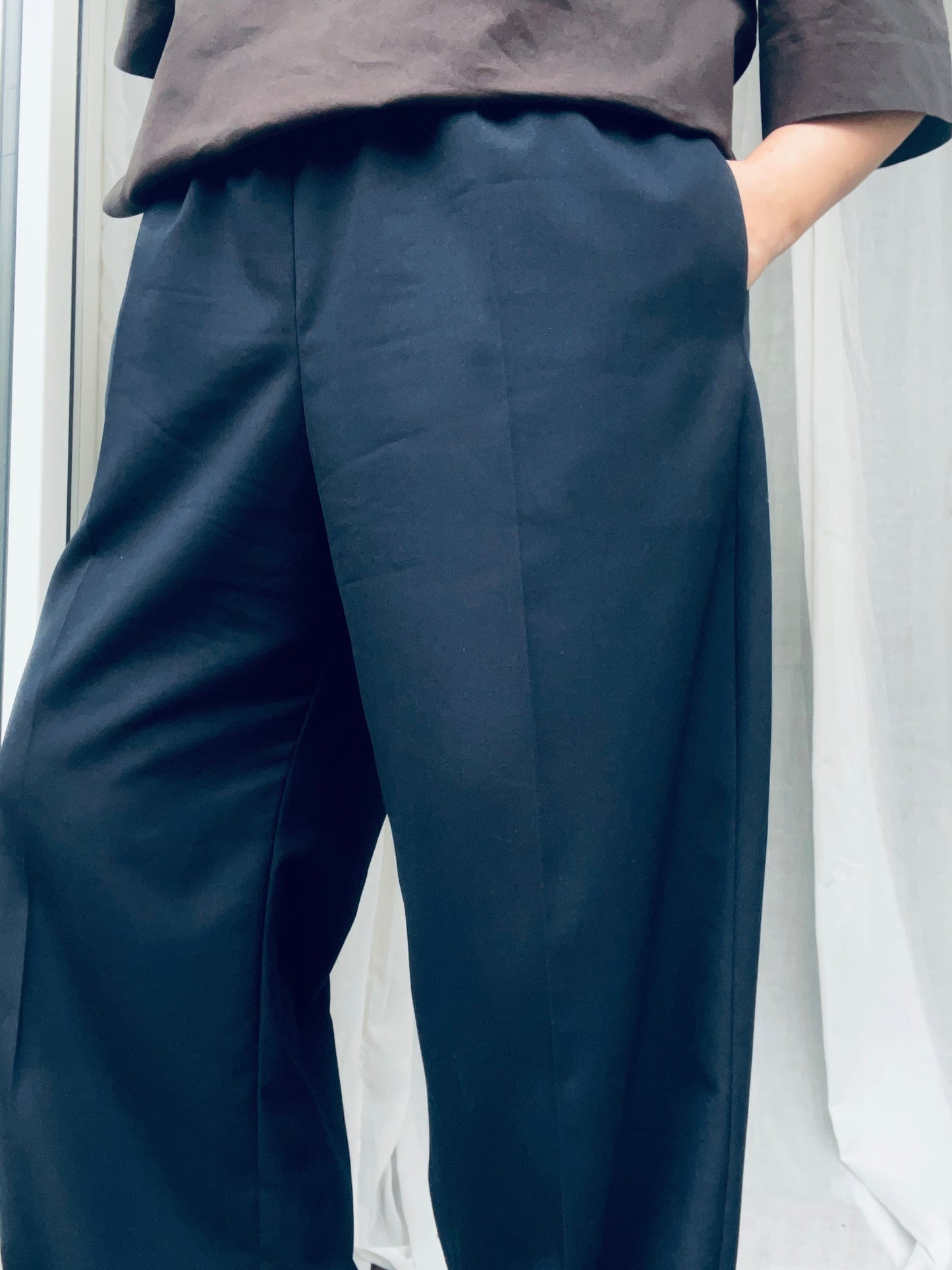 Ella pants - dark navy blue