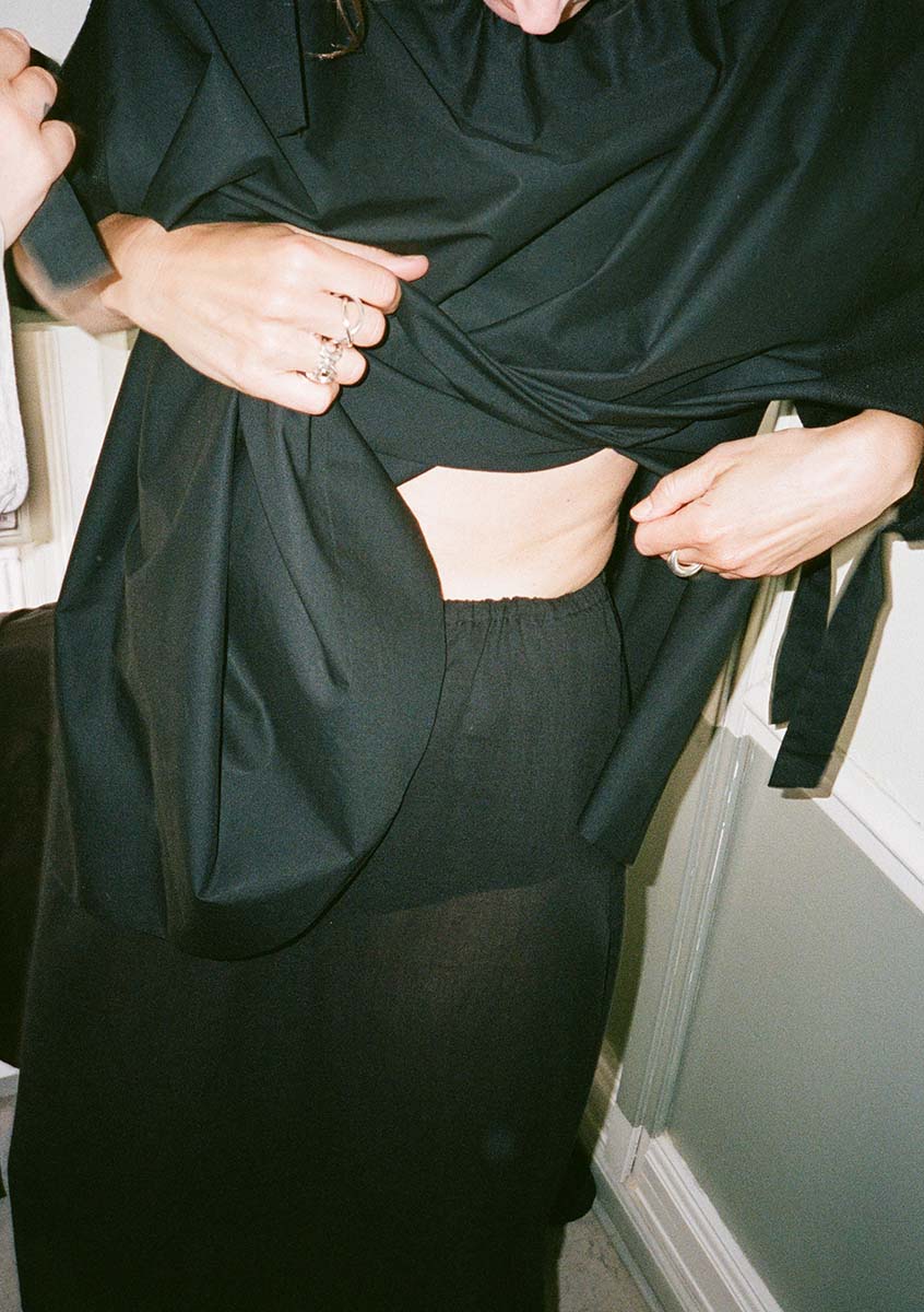 Pencil skirt - black