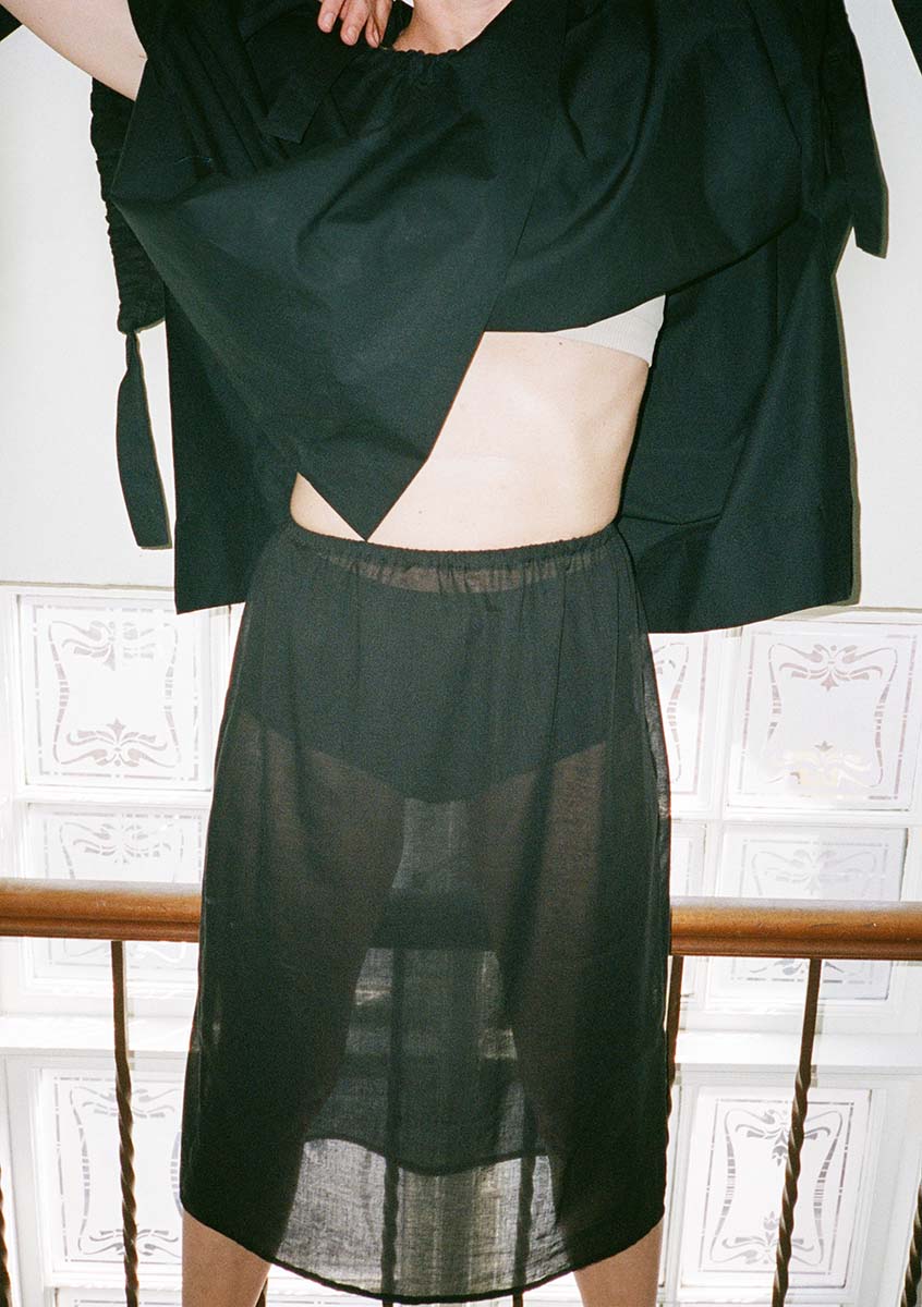Pencil skirt - black