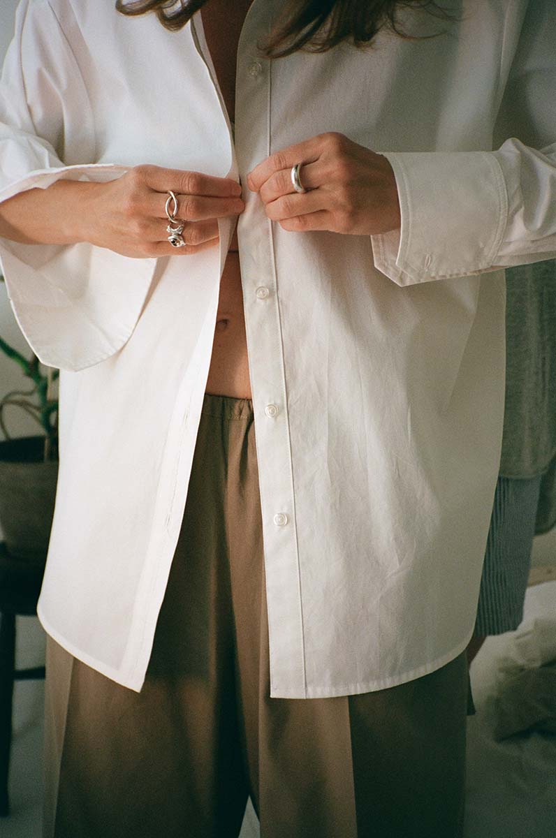 Mock collar shirt (Pre-order)