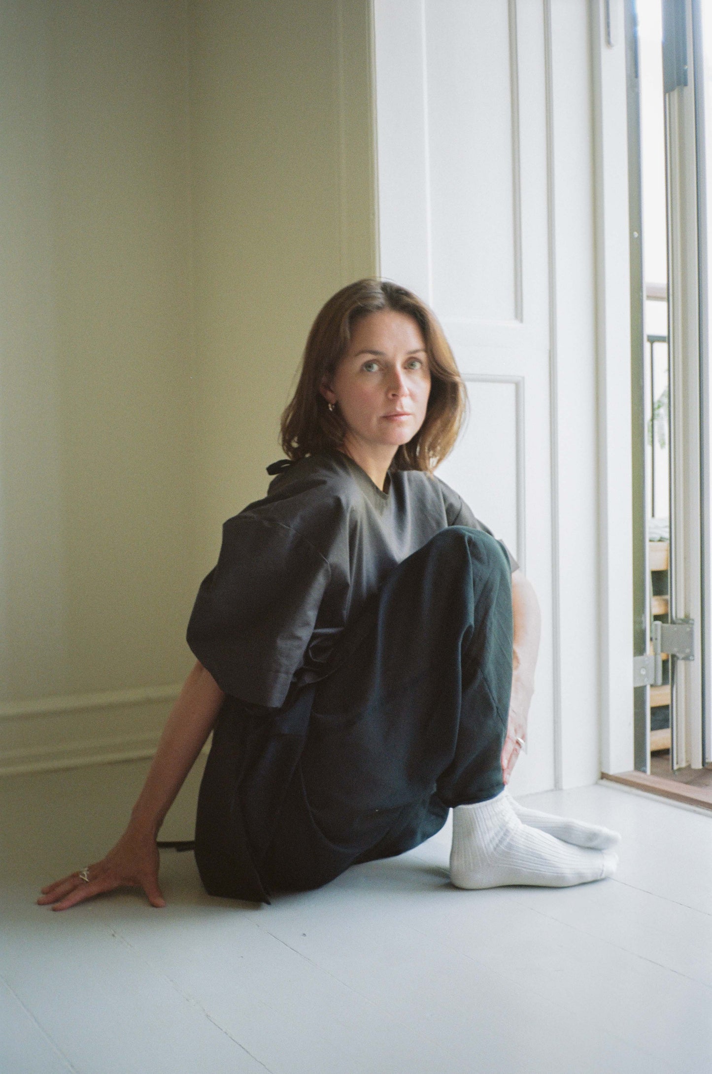 Big cotton tee - chocolate brown