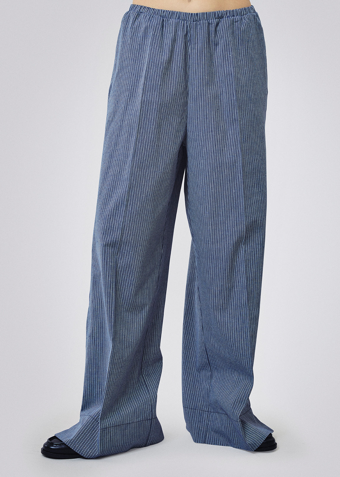 Pinstriped pants midnight