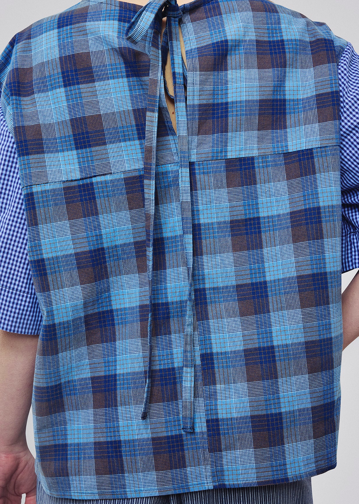 Upcycled cotton tee midnight