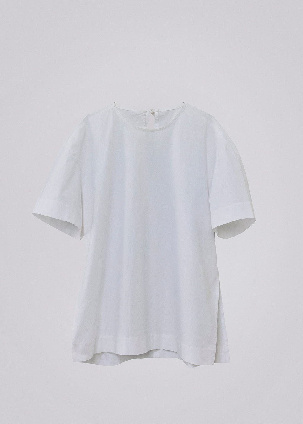 Cotton tee white