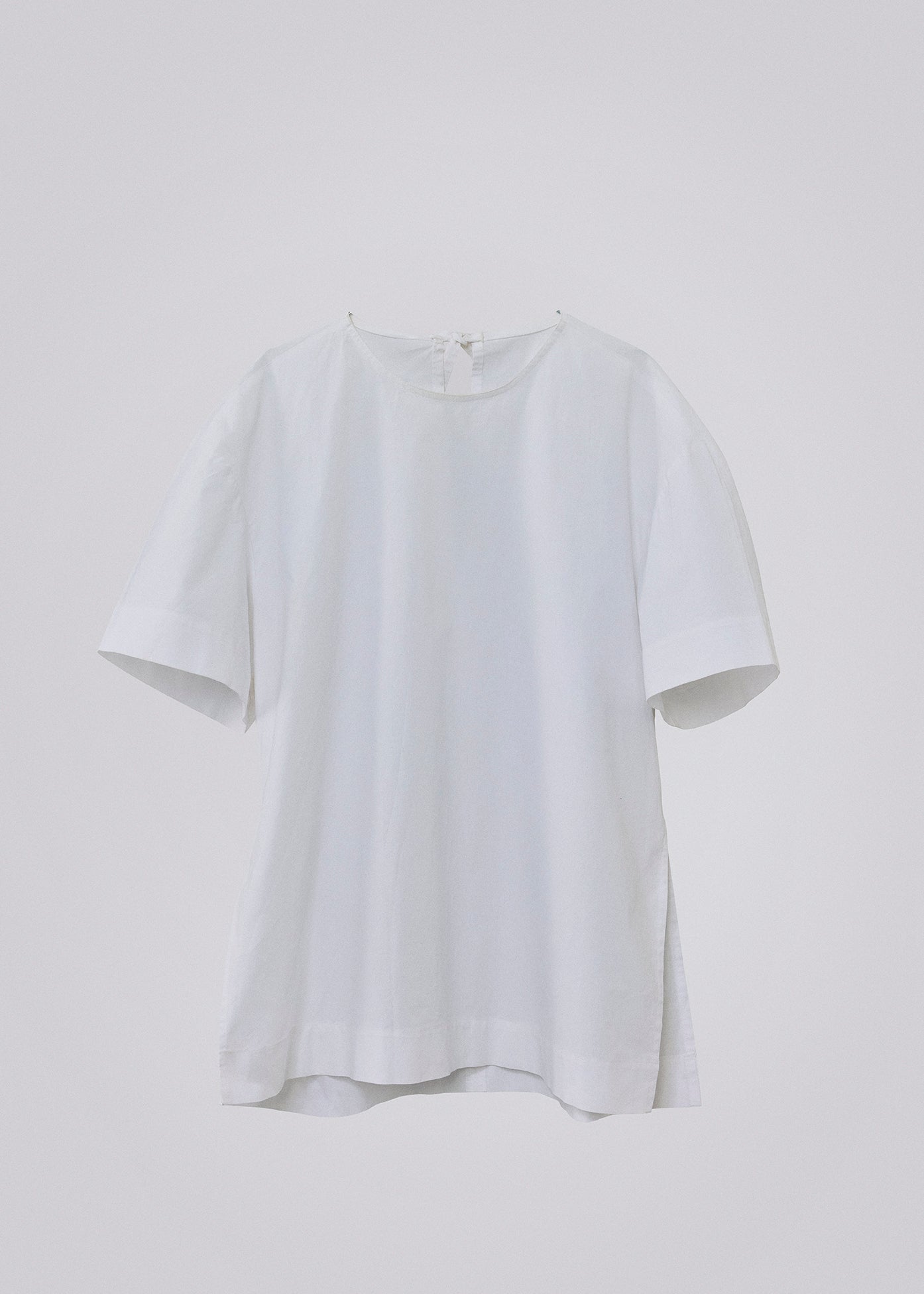 Cotton tee white