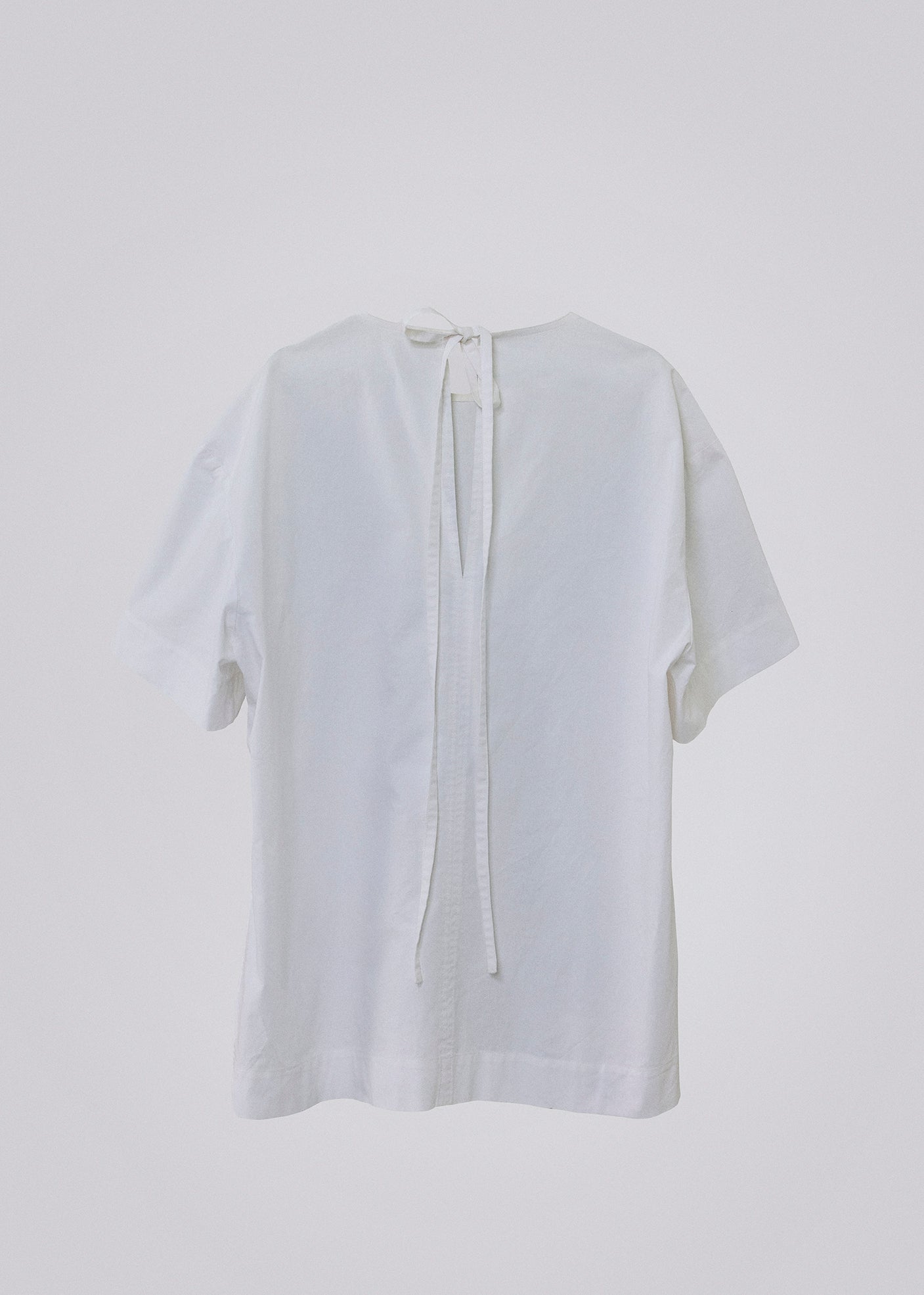 Cotton tee white
