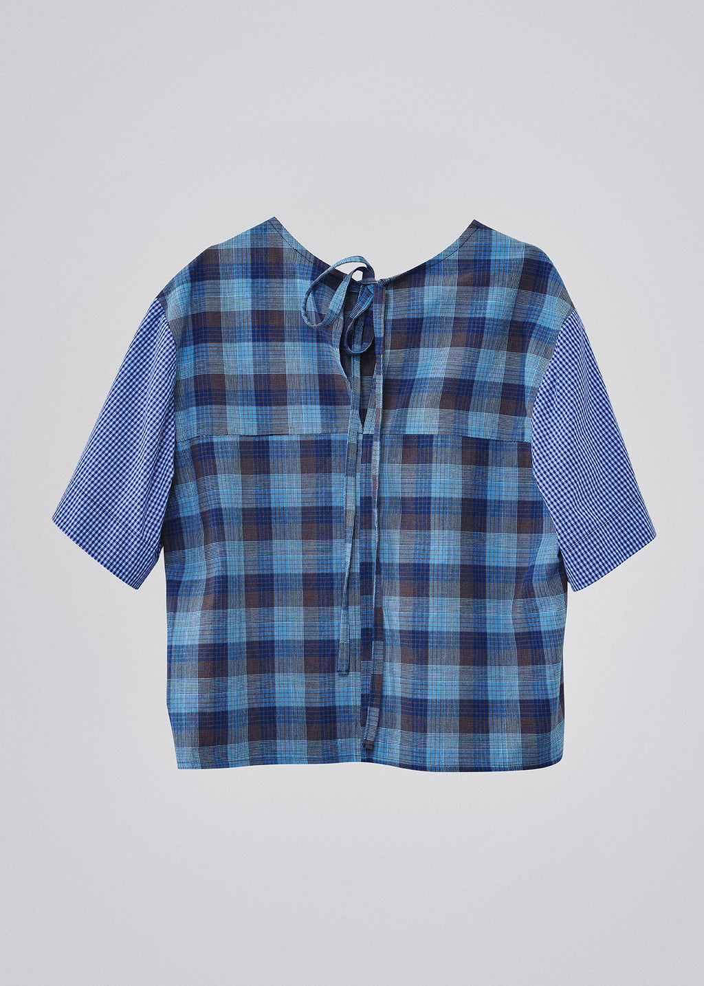 Upcycled cotton tee midnight