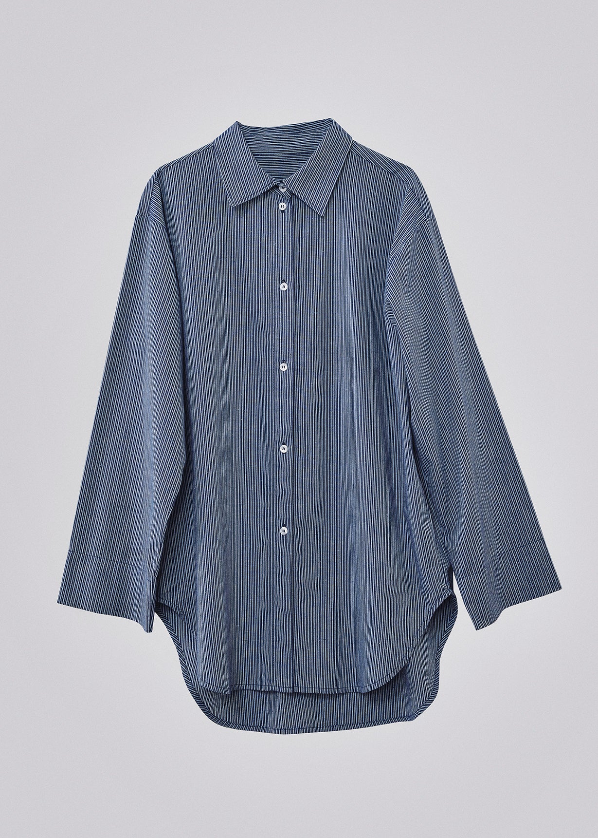 Pinstriped shirt midnight