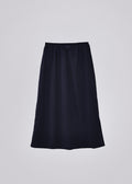 Sheer pencil skirt black