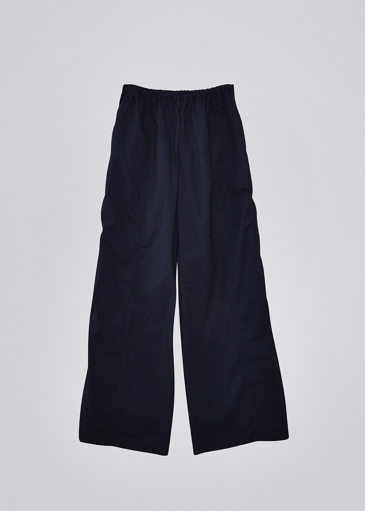 Cotton parachute pants black