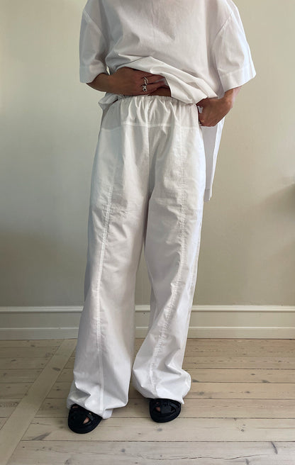 Parachute pants - bright white