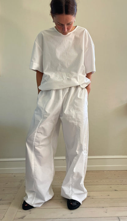 Parachute pants - bright white