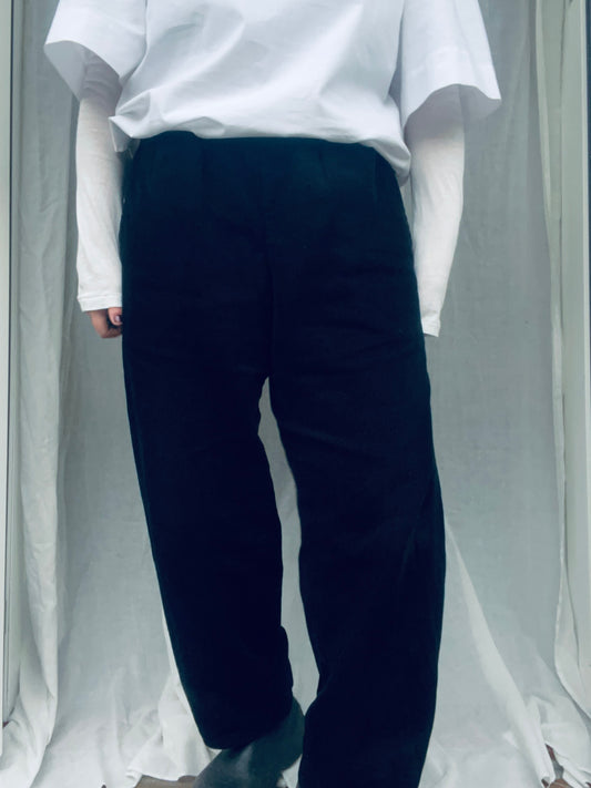 Tilde barrel pants - black