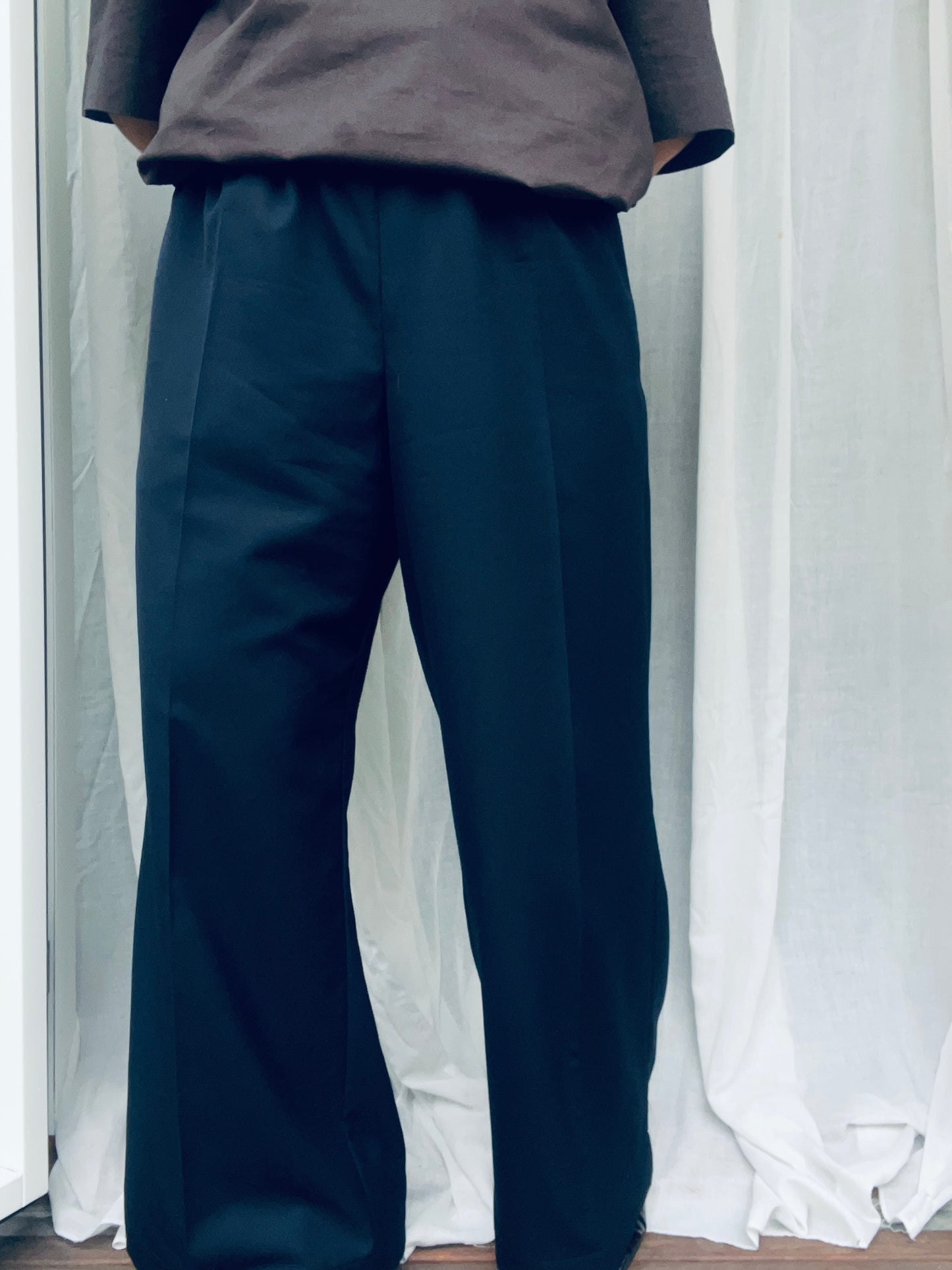 Ella pants - dark navy blue