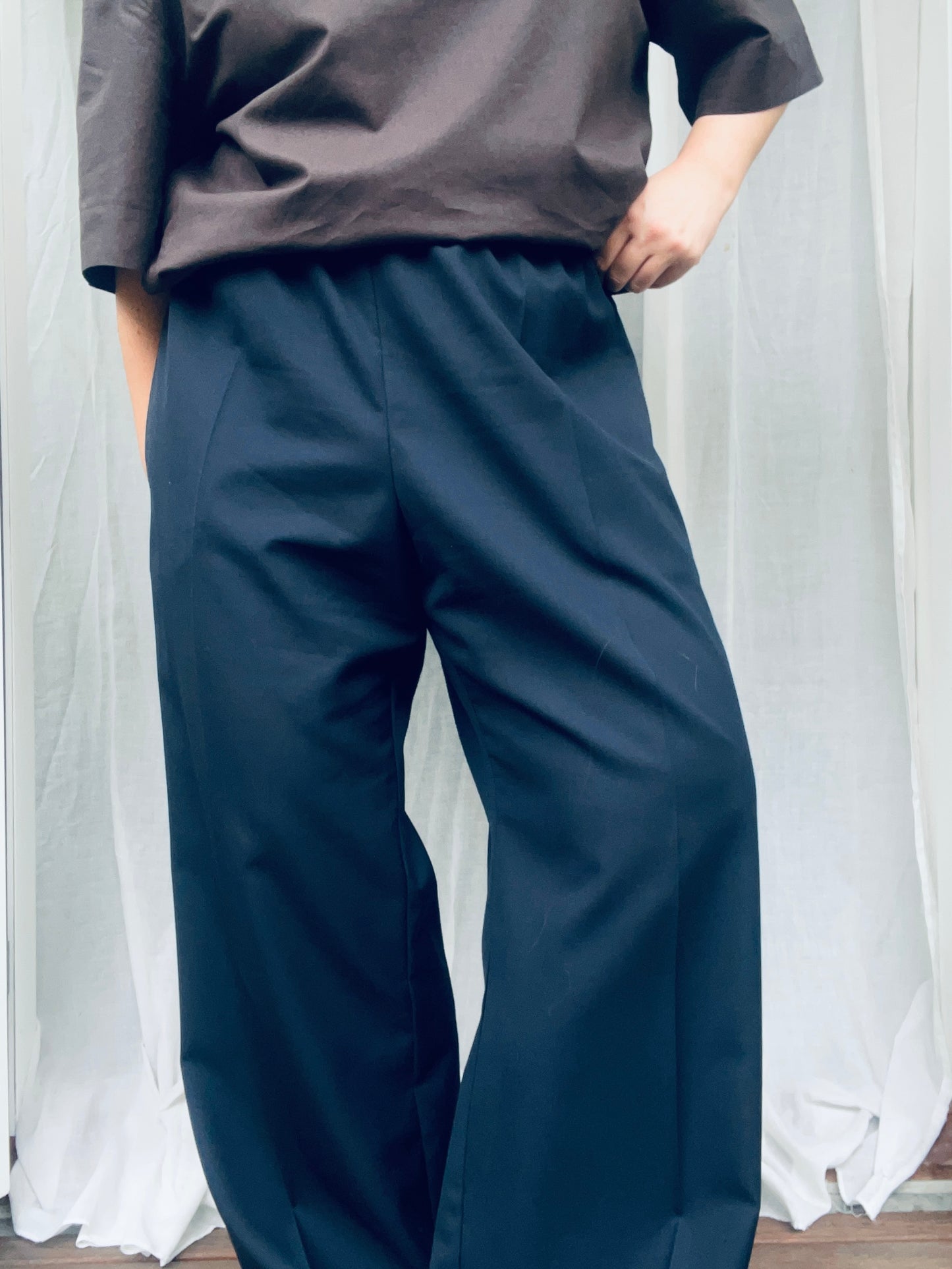 Ella pants - dark navy blue